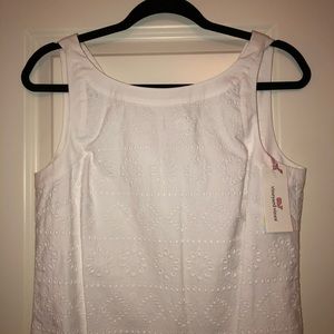 Vineyard Vines White Eyelet Dress Size 6